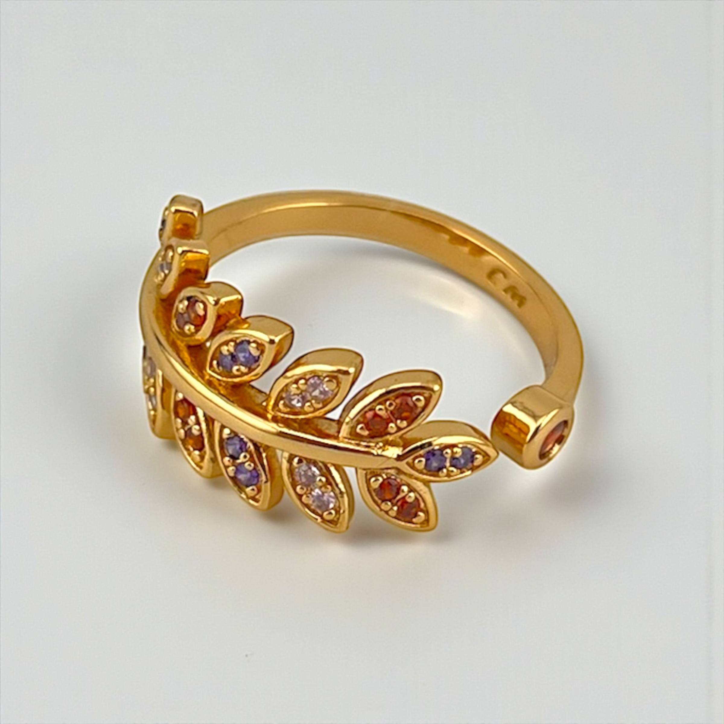 Elysian Leaf Ring