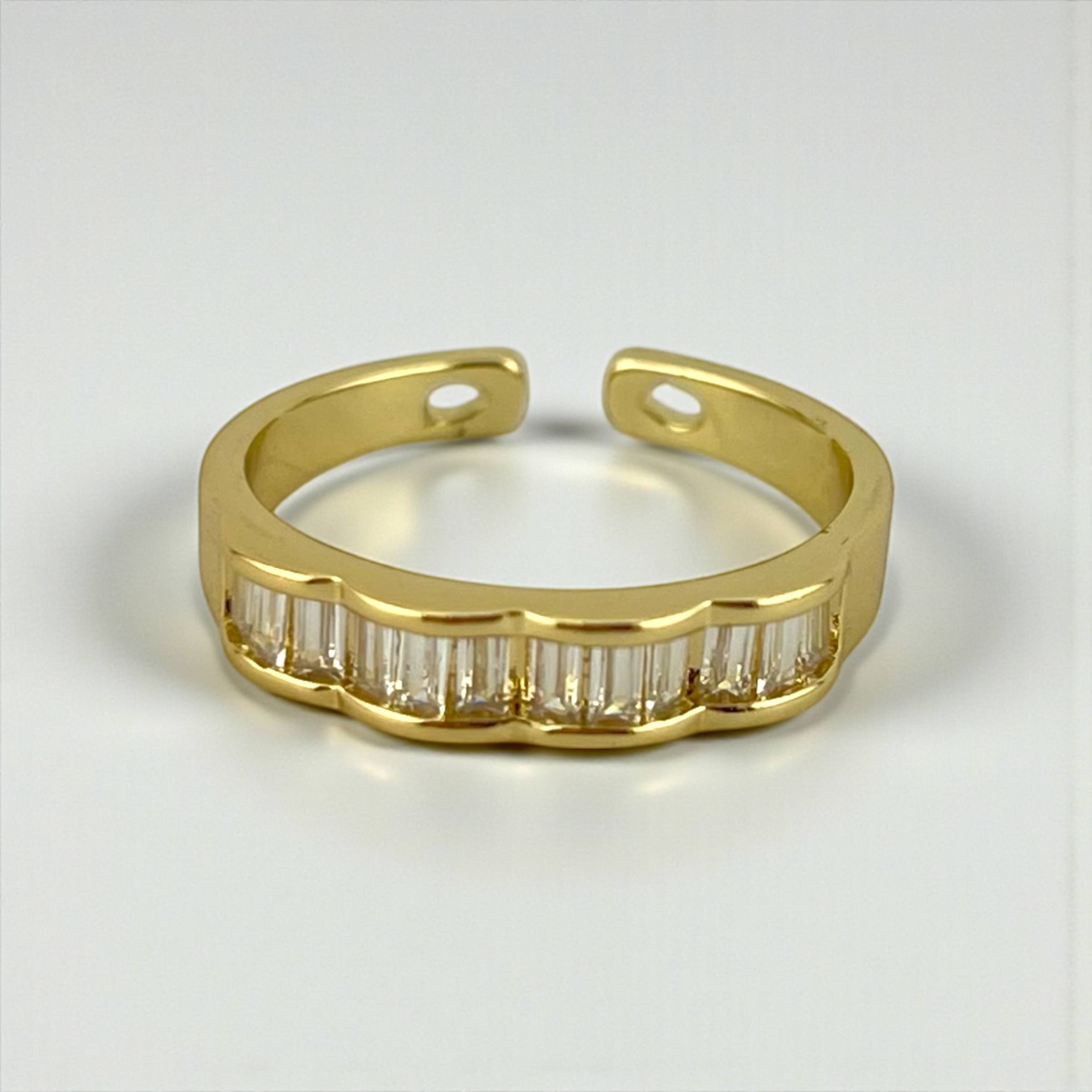 Crystal Crown Band – Gold