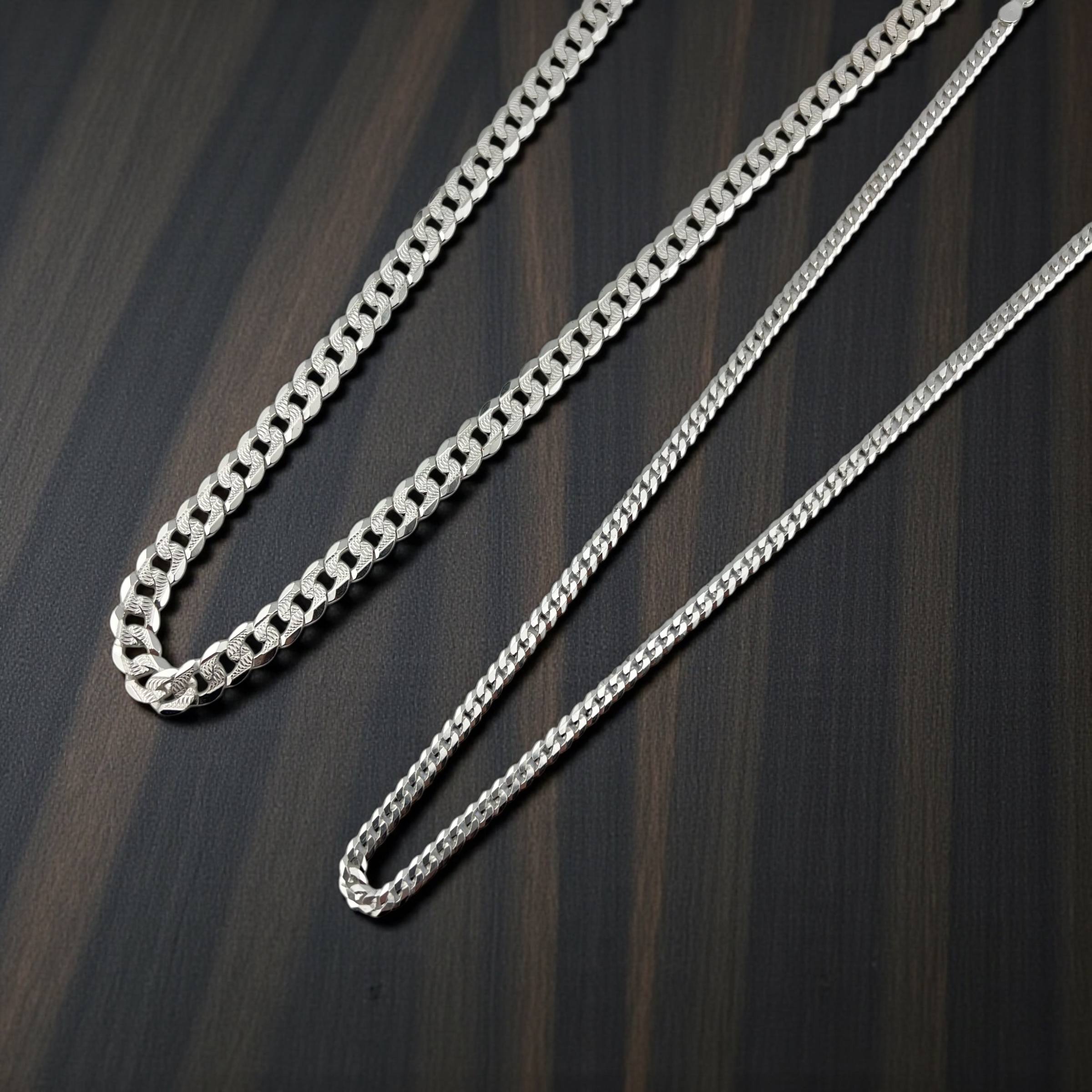 Silver 925 Bold Curb Chain
