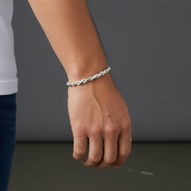 Silver 925 CORDA Chain bracelet