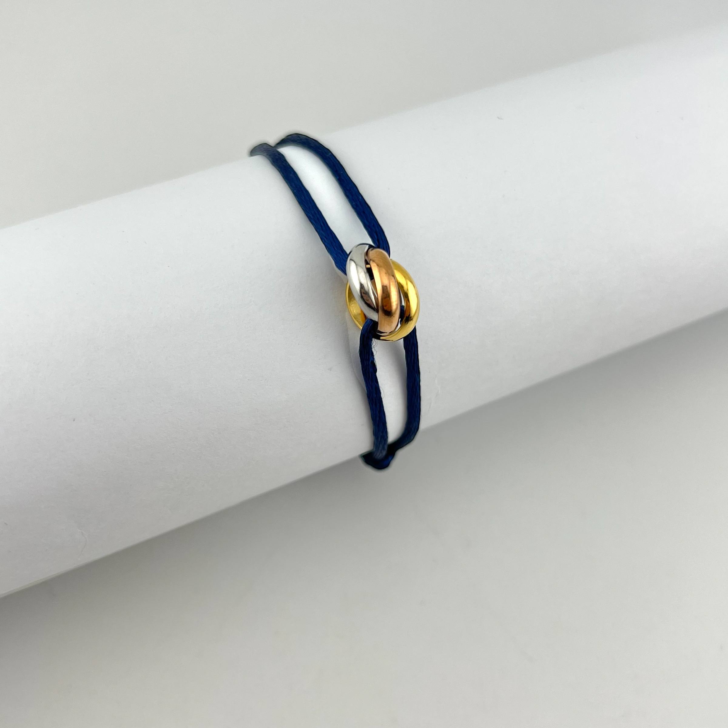 Trinity cartier Cord Bracelet – Adjustable Unisex Design ✨