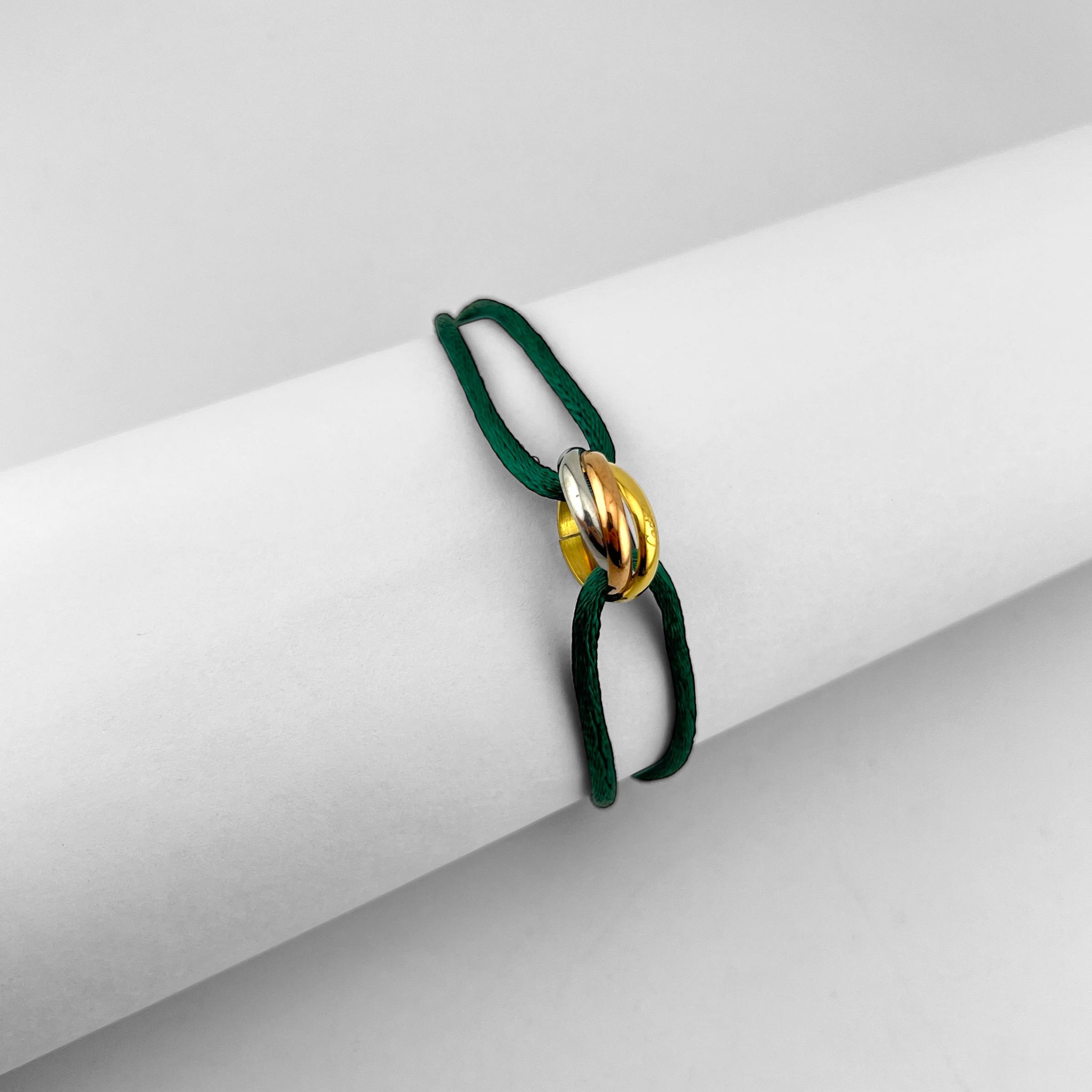 Trinity cartier Cord Bracelet – Adjustable Unisex Design ✨
