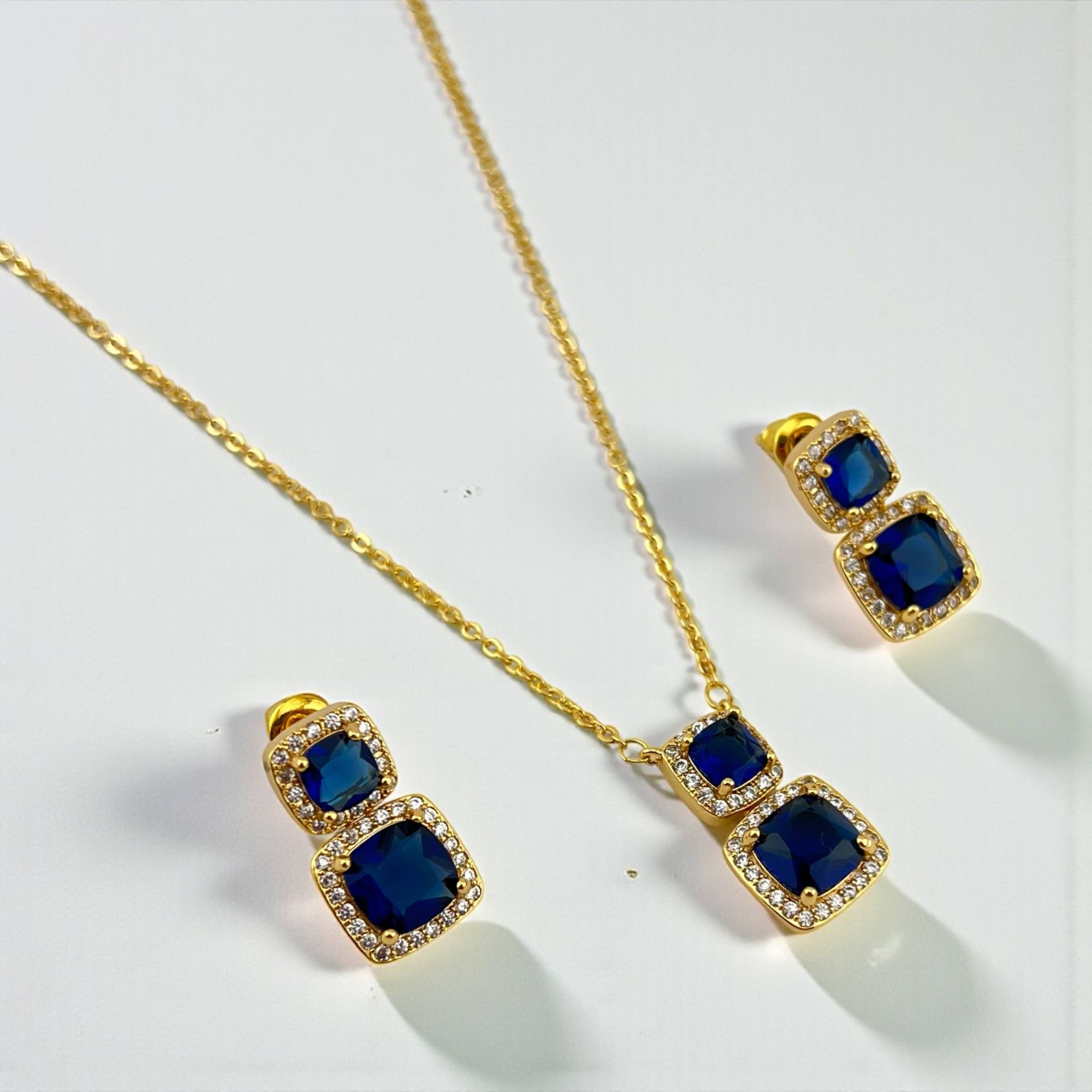 colored Glam Set – Crystal Elegance ✨