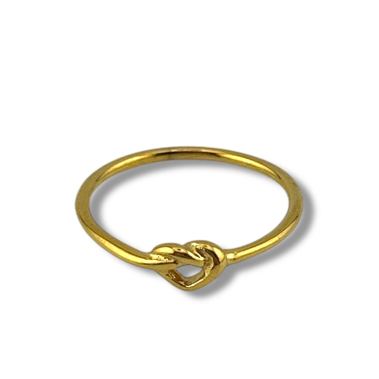 Promise Knot – Dainty Gold Ring