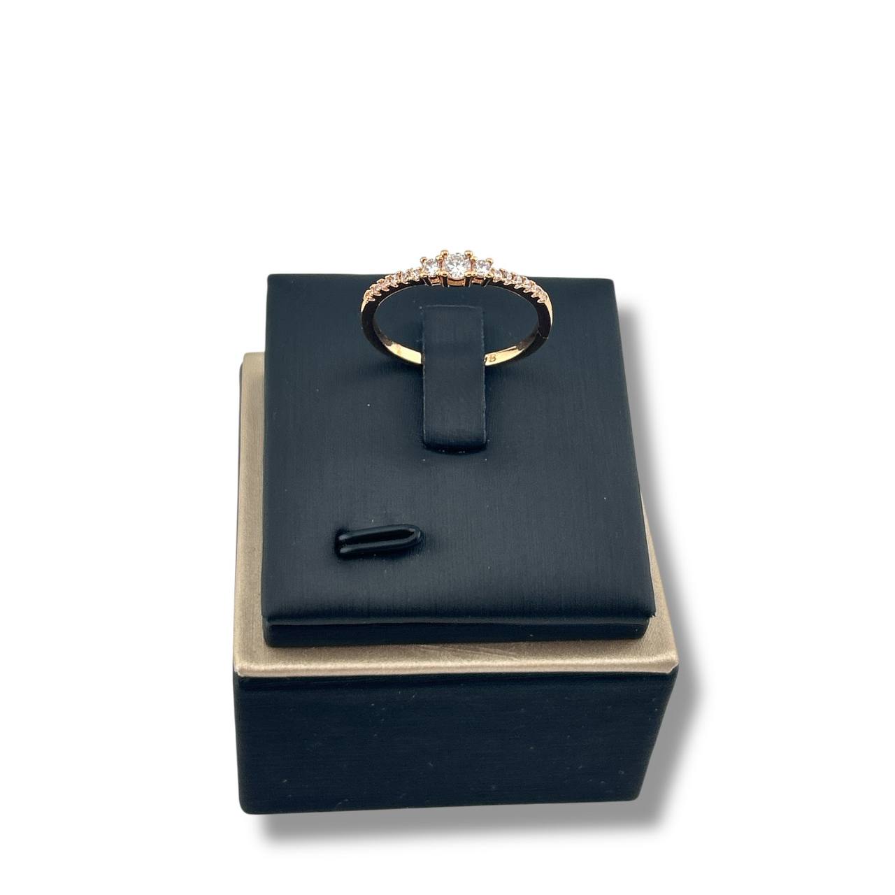 Celeste Sparkle Ring – Gold & Silver Duo