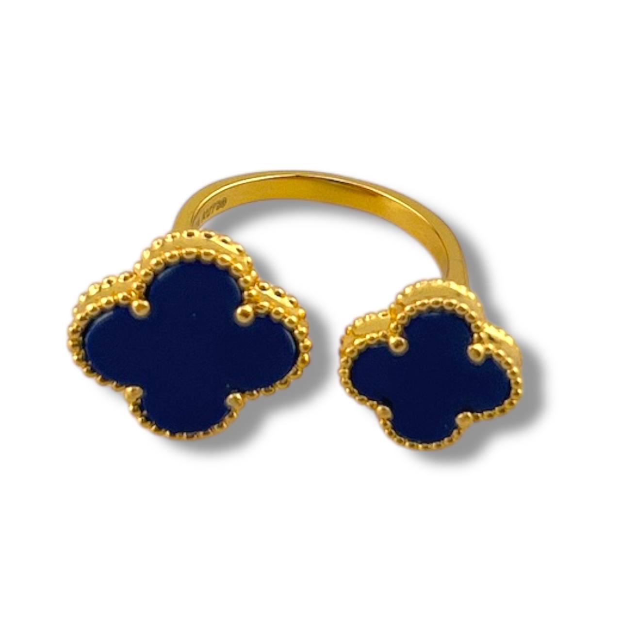 Blossom Luxe Duo Ring β Gold Plated