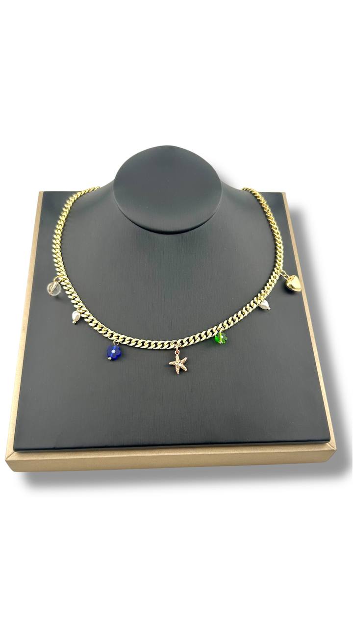 Charm Bloom Necklace – Colorful Edition