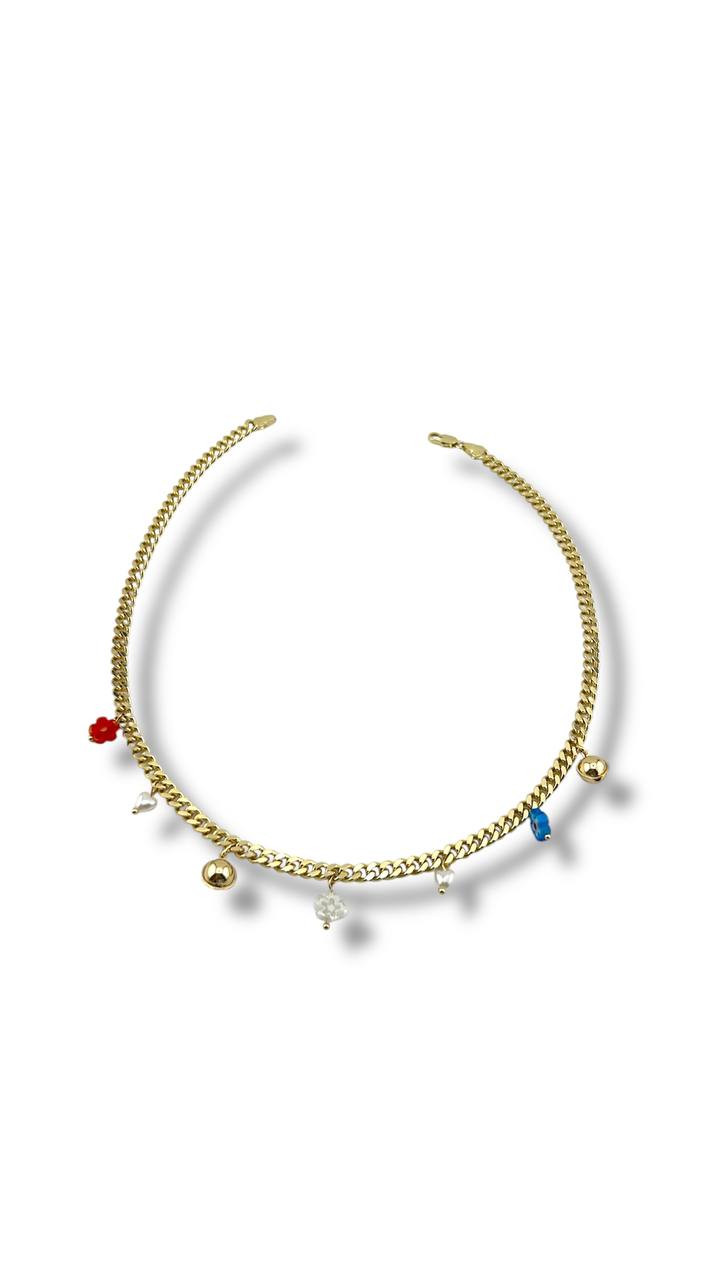 Charm Bloom Necklace – Colorful Edition