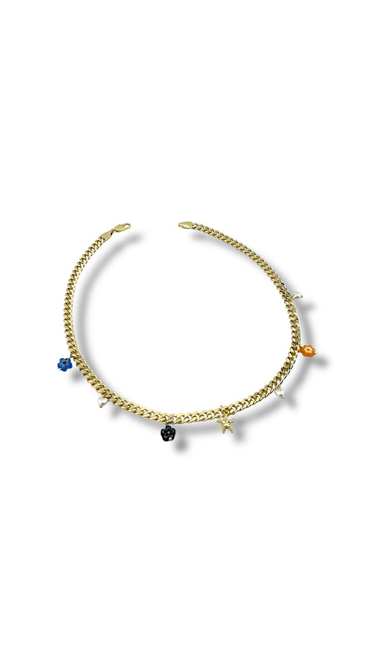 Charm Bloom Necklace – Colorful Edition