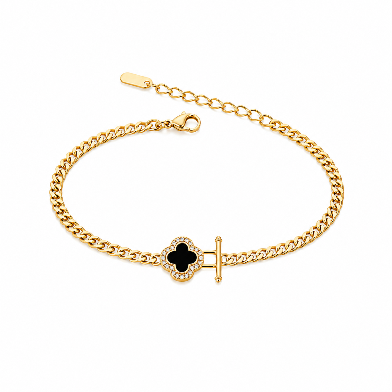 Clover Toggle Bracelet