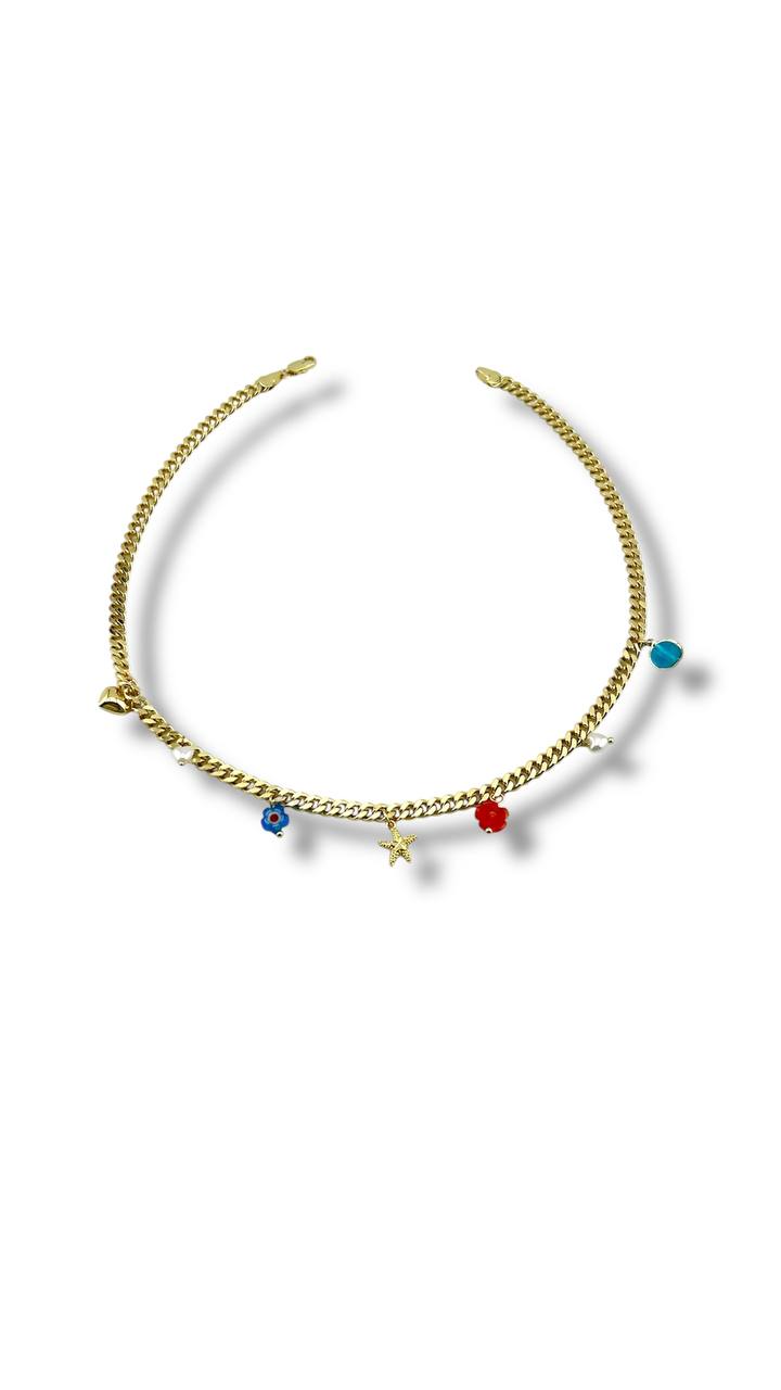 Charm Bloom Necklace – Colorful Edition