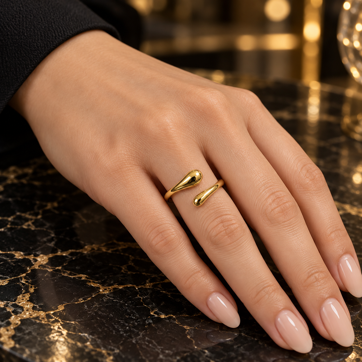 thin molten drop ring
