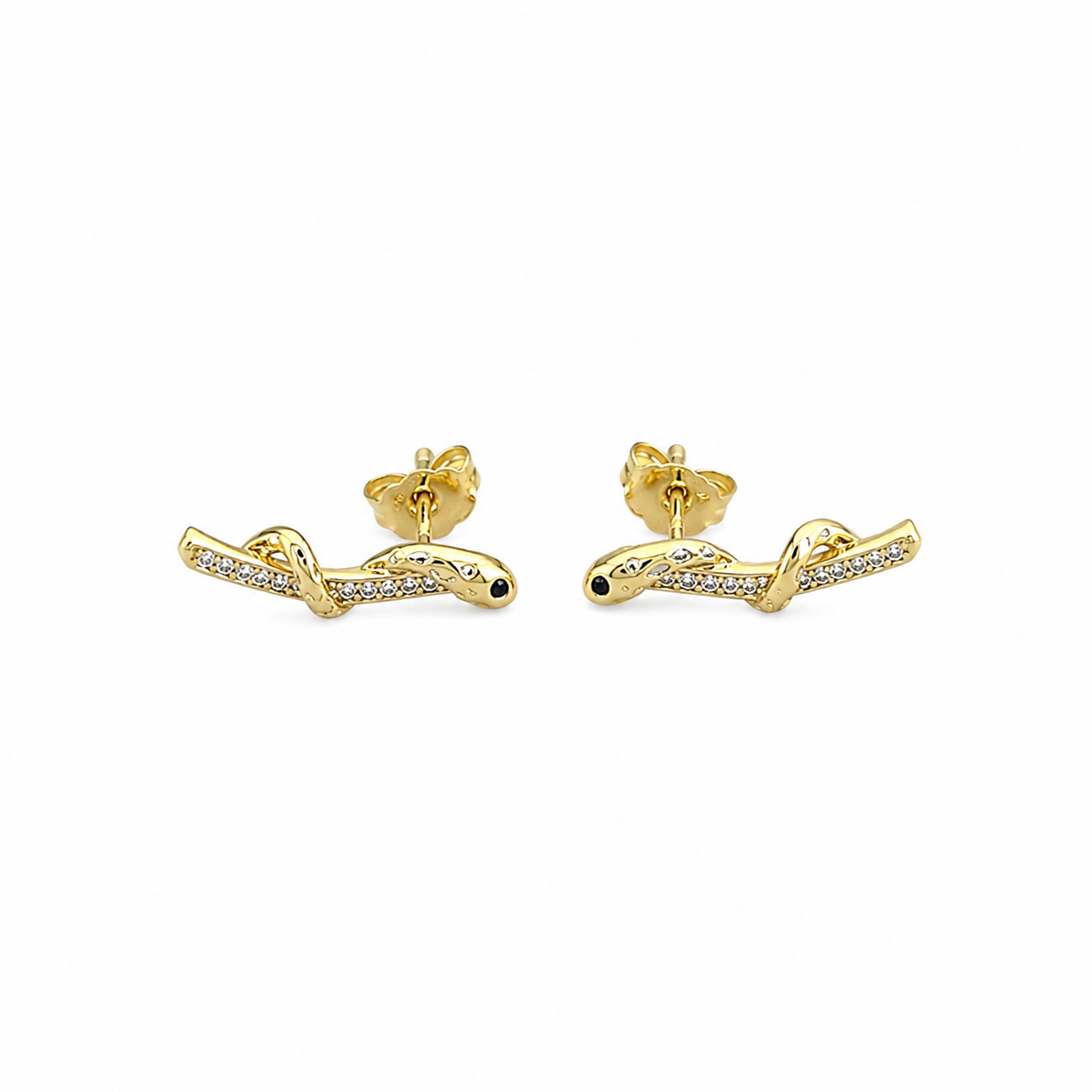Snake Ear Climber Earrings