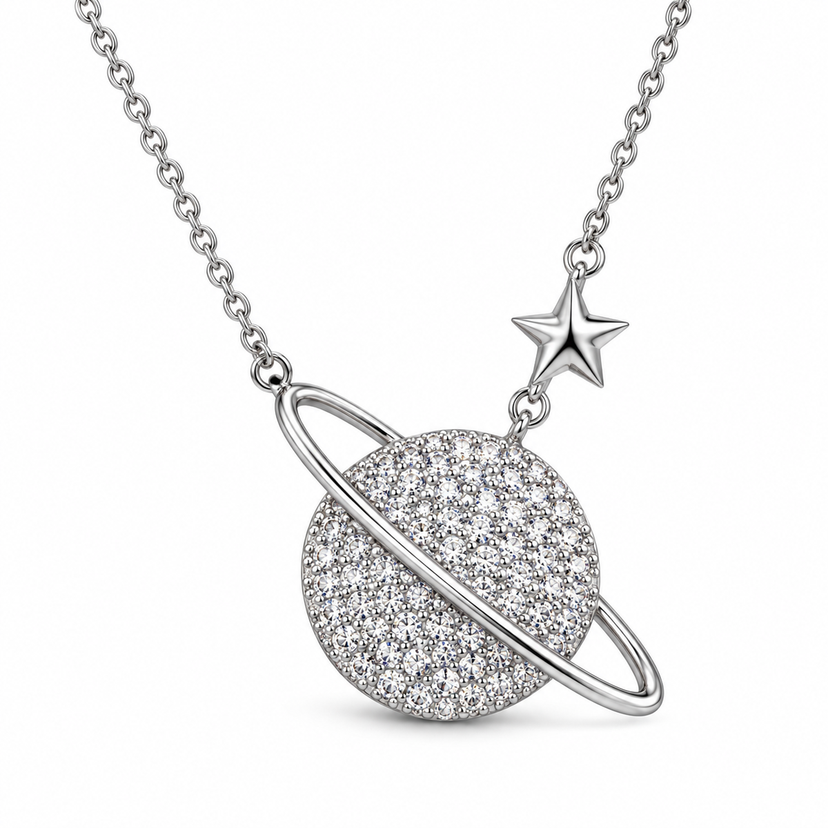 Planet Celestial Orbit Necklace