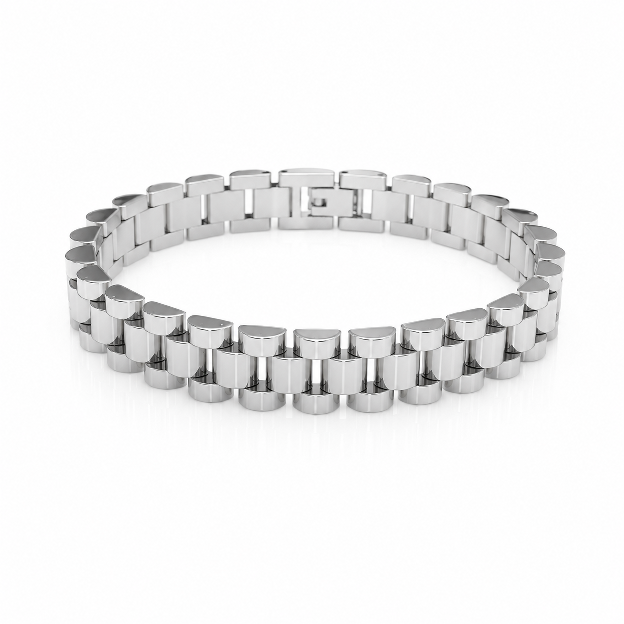 Rolex-Inspired Link Bracelet(10mm)