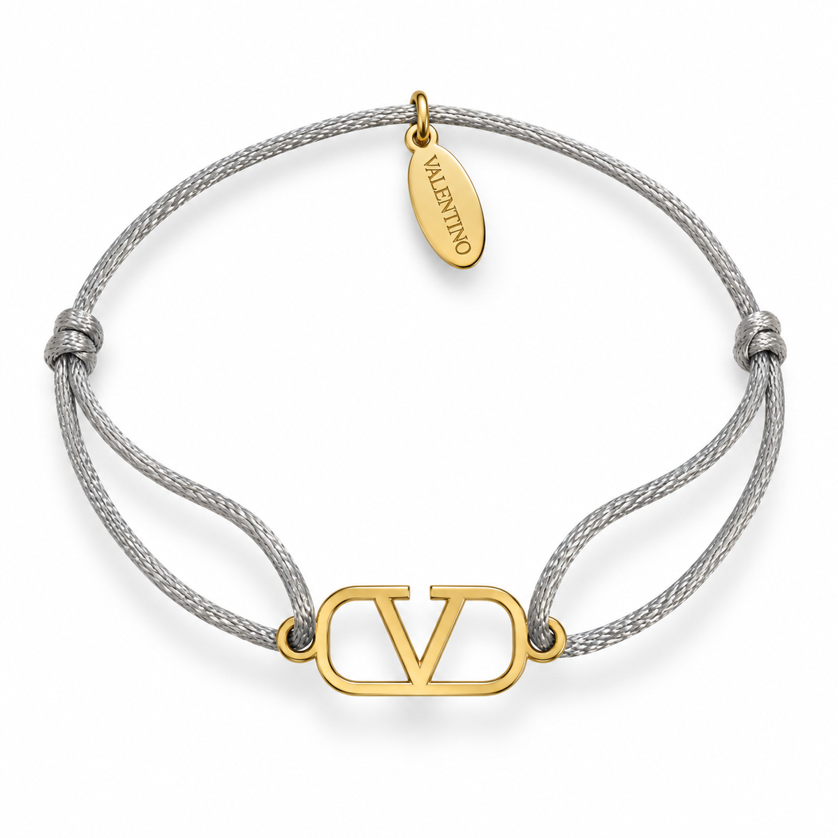 Valentin-o V-Motif Cord Bracelet