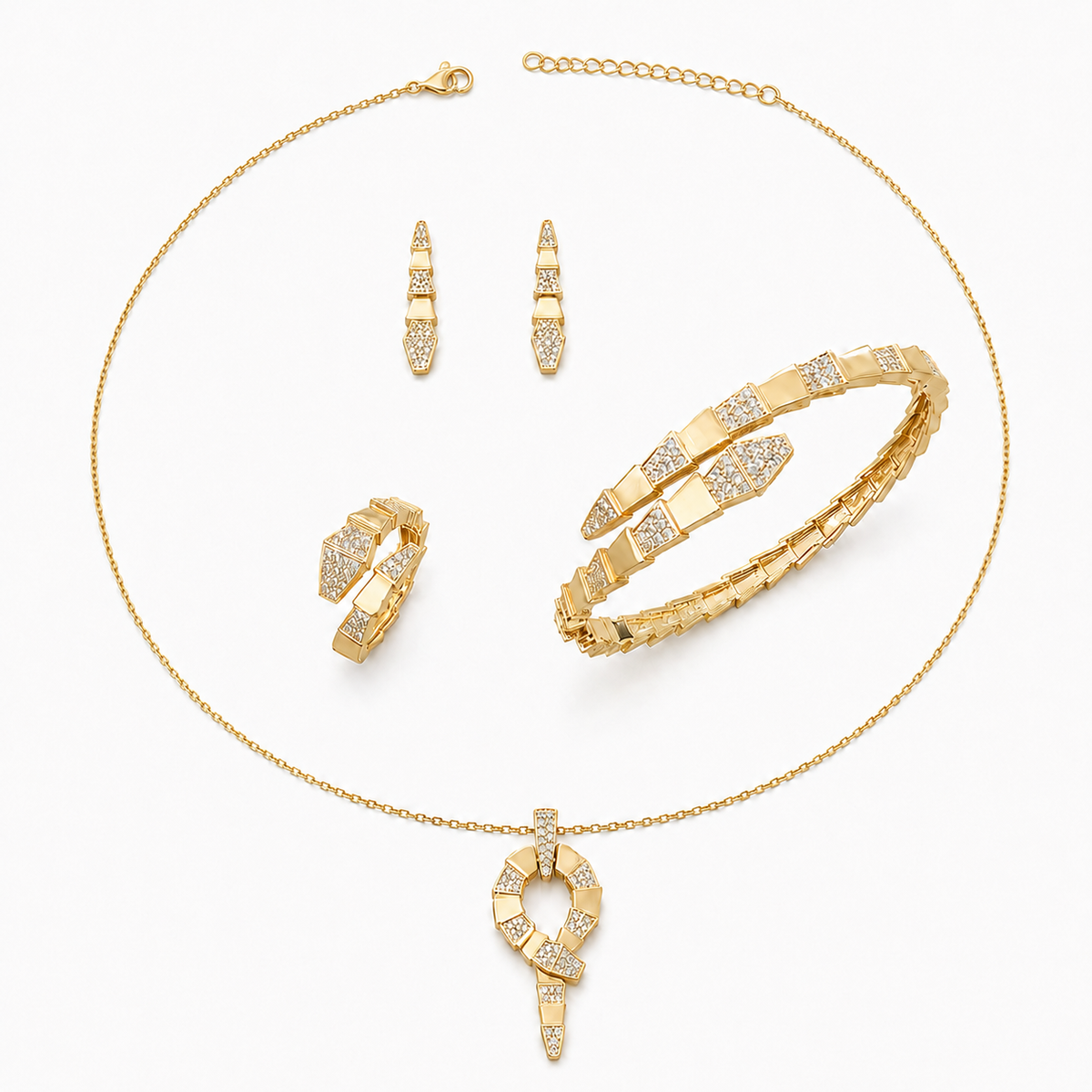 Bvulgari – Snake Link Set