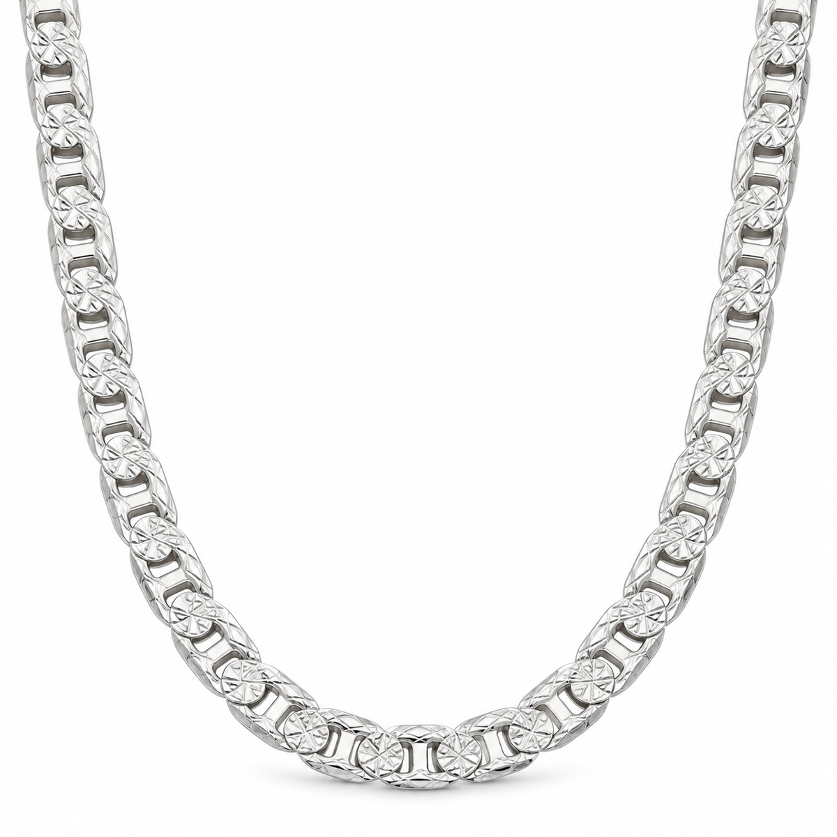 925 Sterling Silver gucci Mariner Chain Necklace