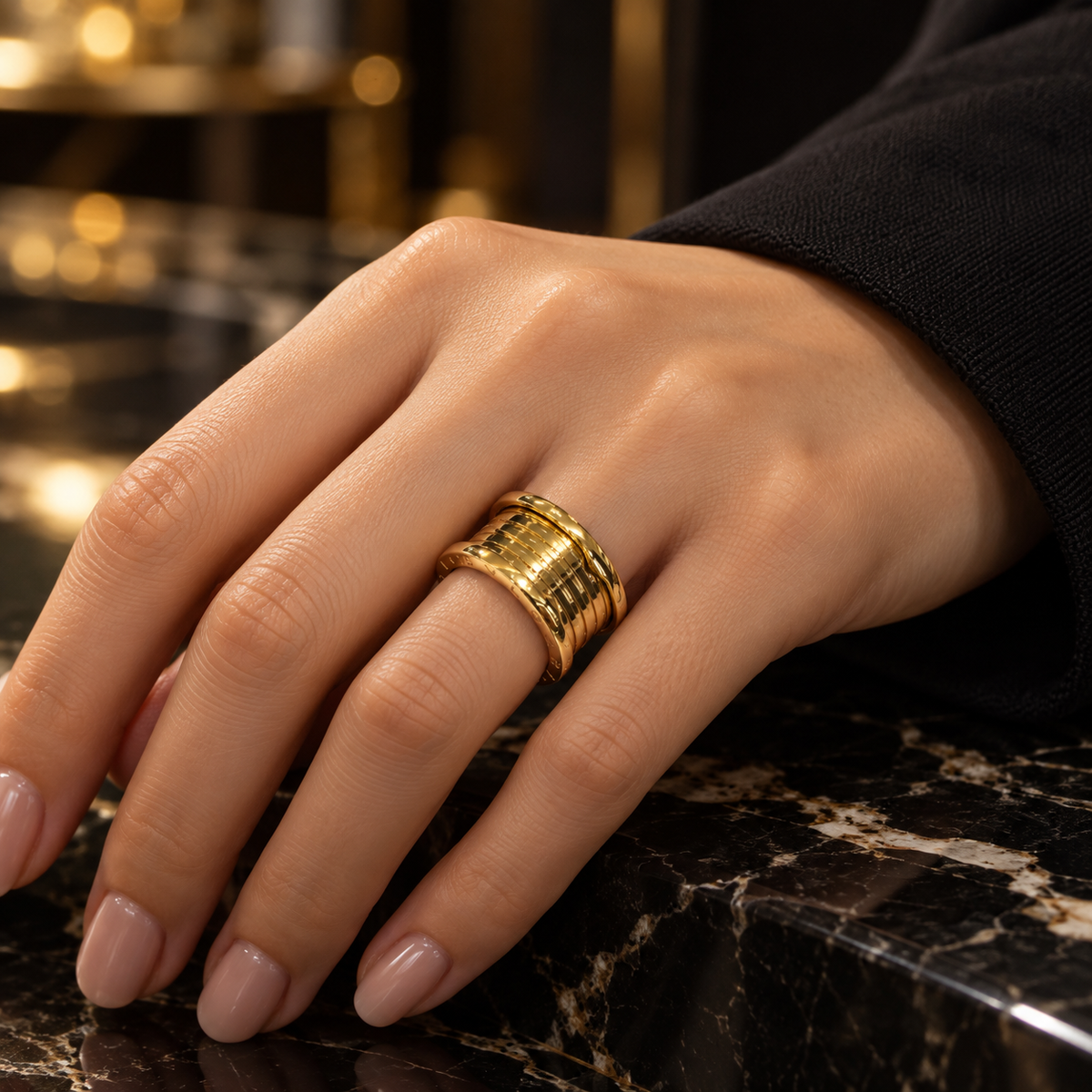 Plain Dual Majesty Rings