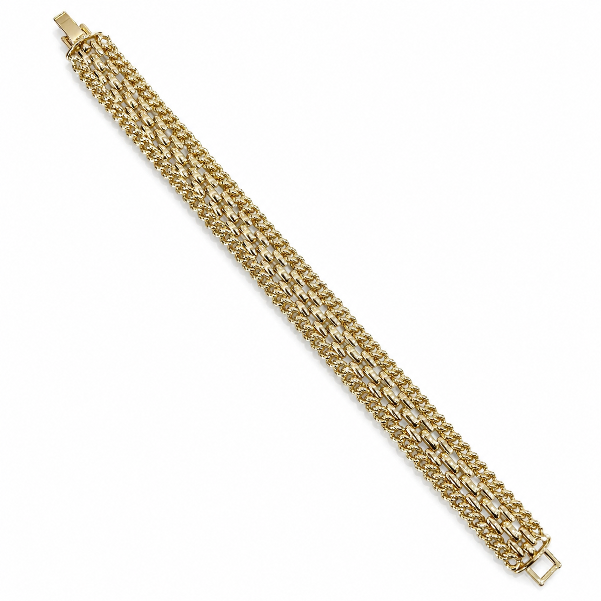 Textured Multi-Chain Bracelet
