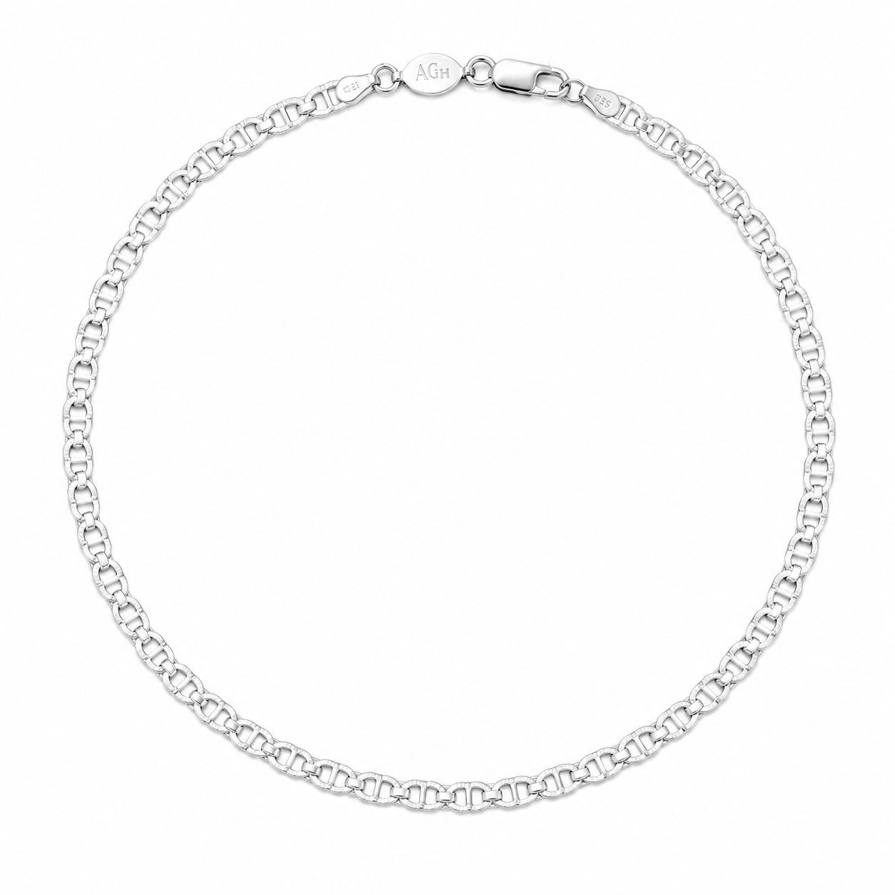 Silver 925 cartier Classic Link Chain