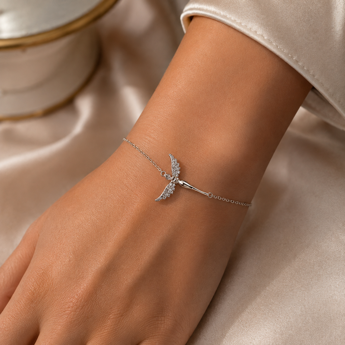 Crystal Angel Bracelet