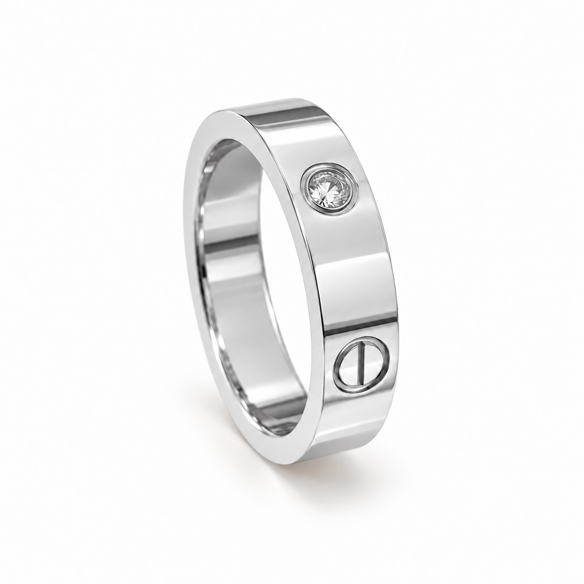 Strass Love Ring