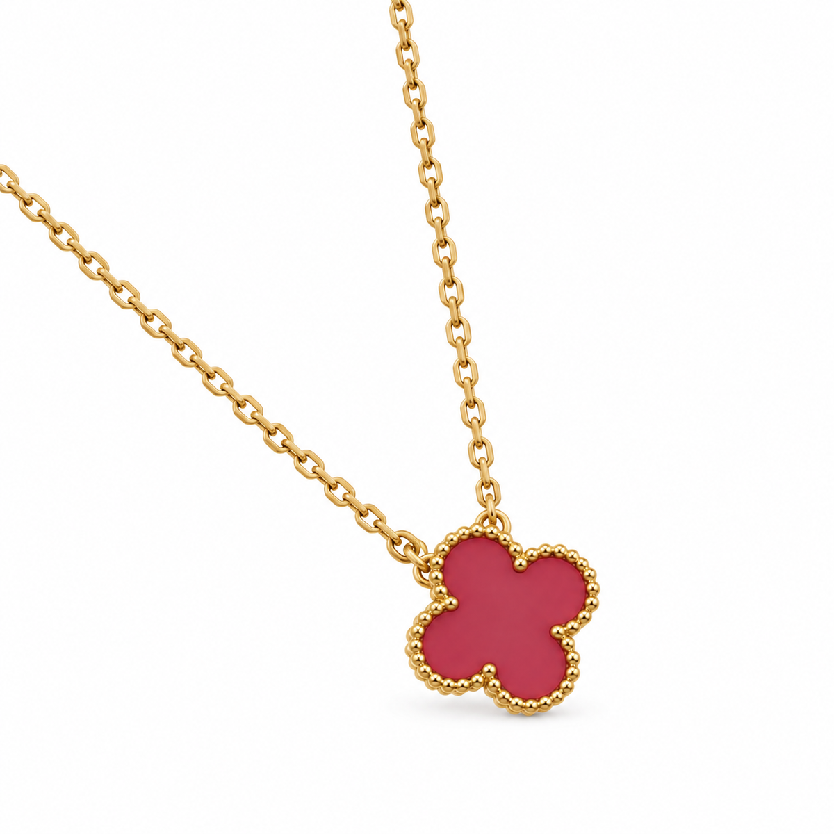 Vip 1 Flower Clover Necklace