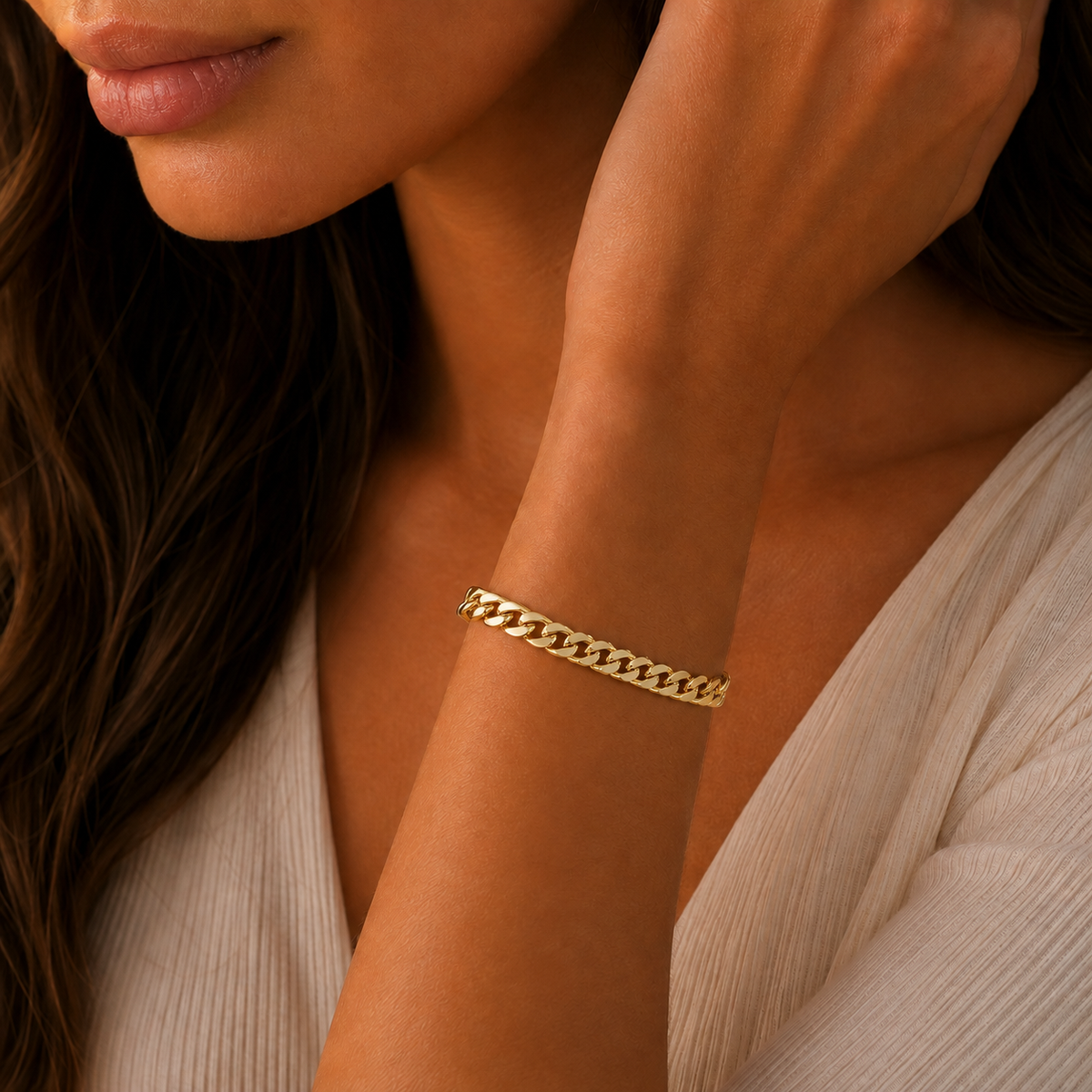 Cuban Link Bracelet – Bold Golden Luxury