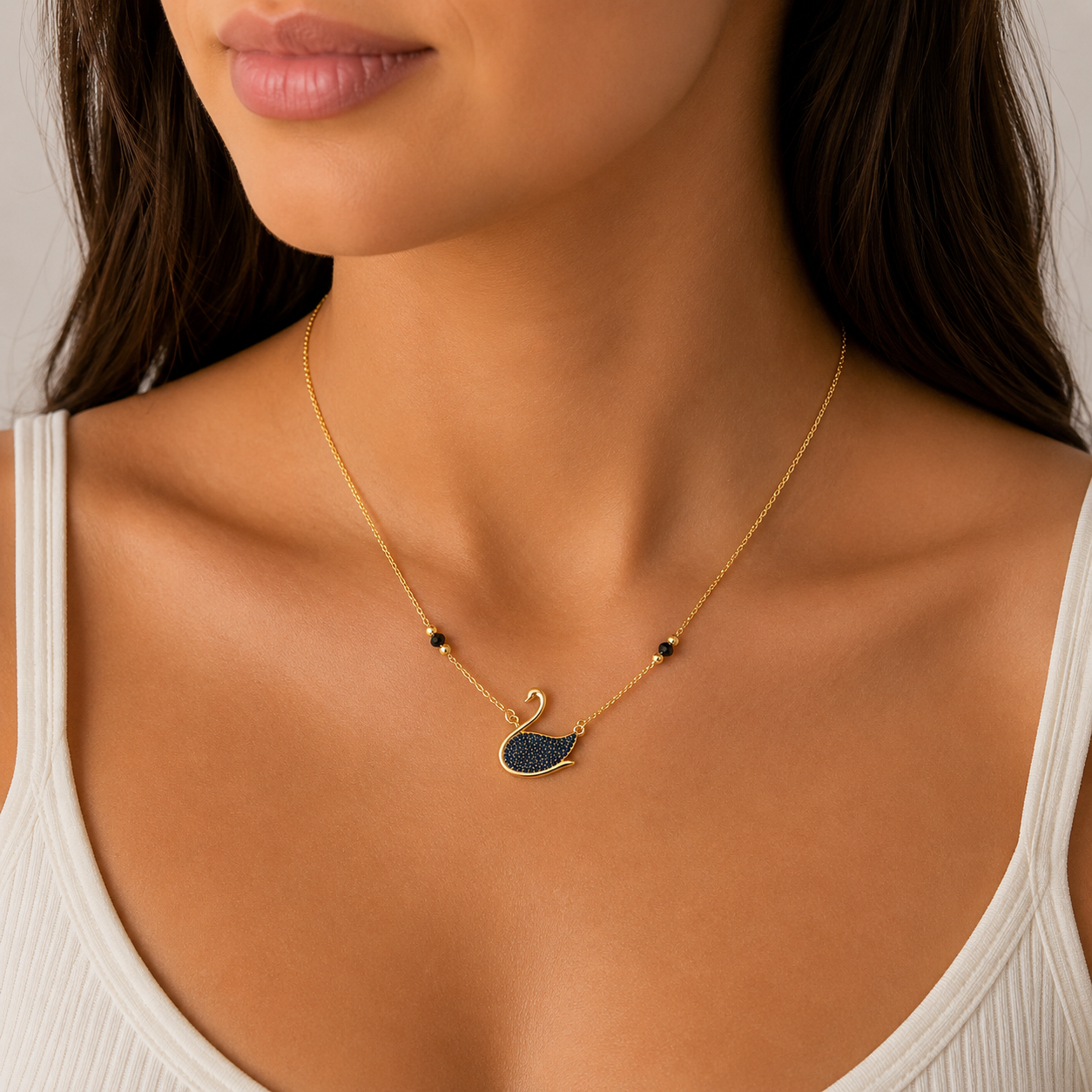 Swan Necklace