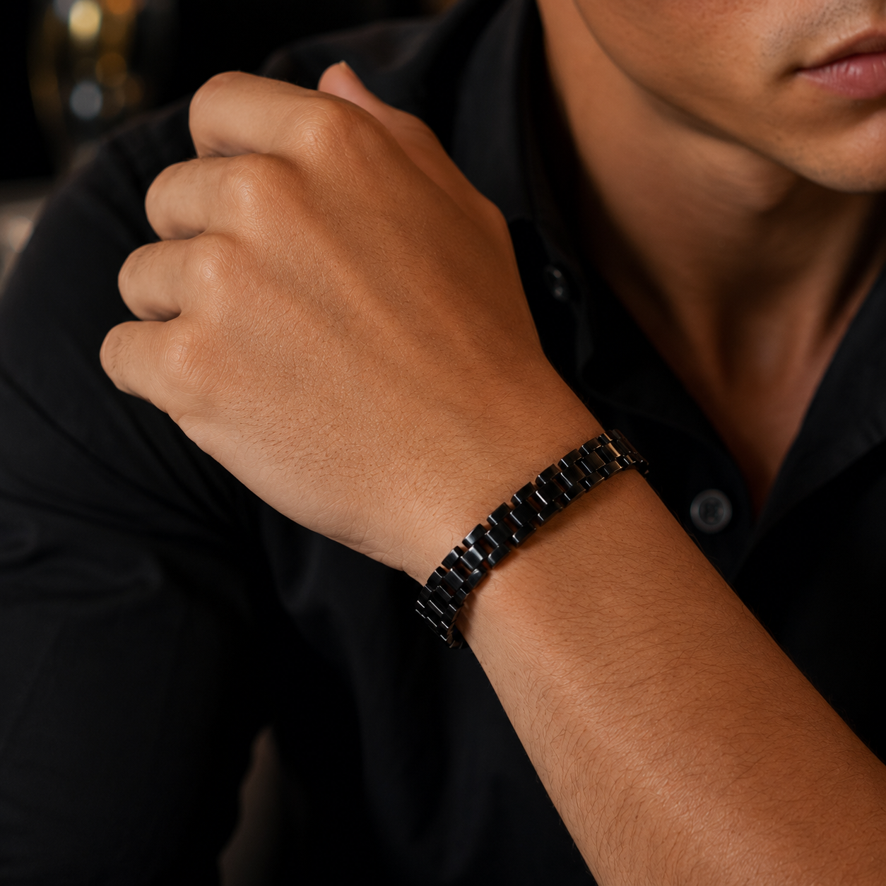 Rolex-Inspired Link Bracelet(10mm)