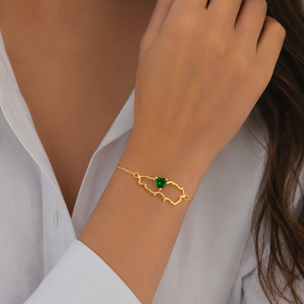 Lebanon map Love Bracelet(خريطة)