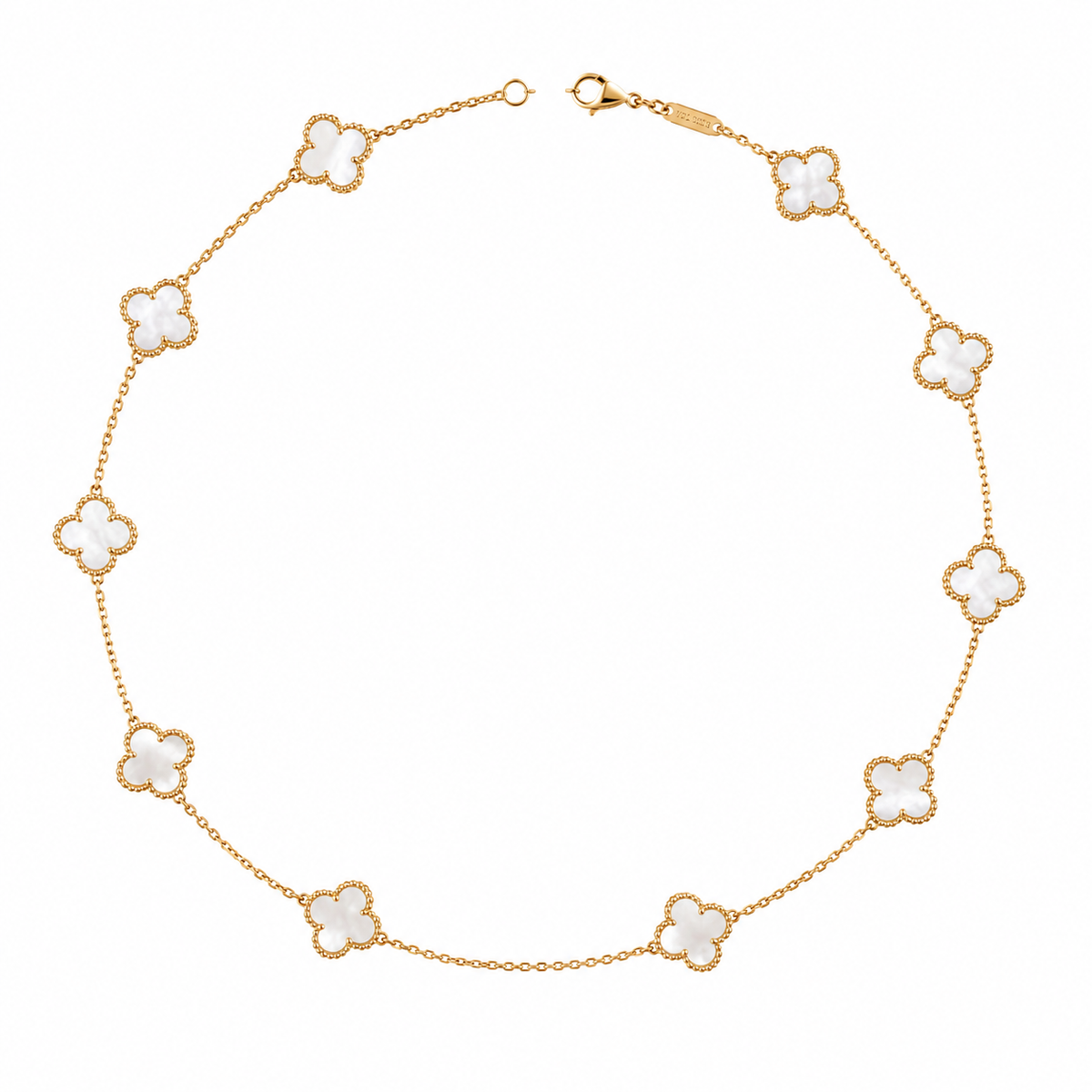 Vip 10 Flower Clover Necklace