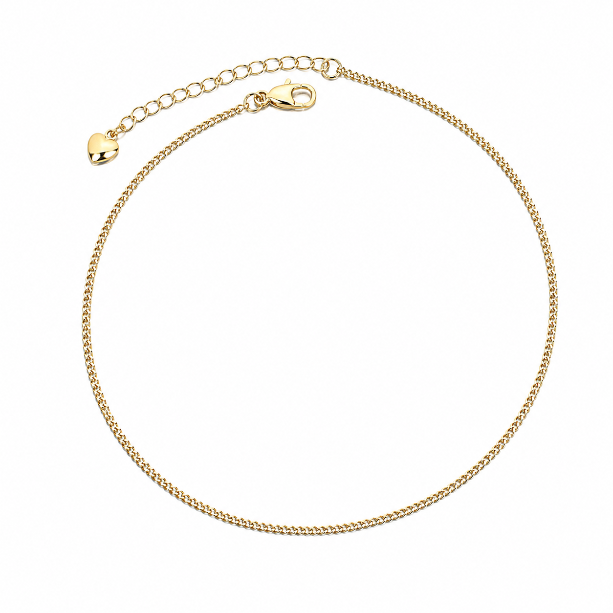 Minimal Gold Chain Anklet