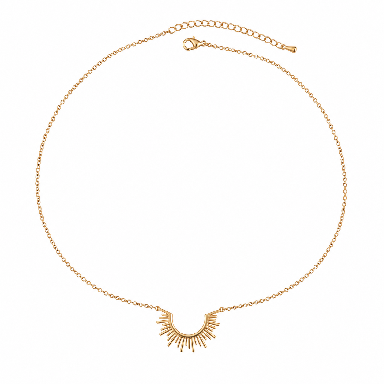 Solar Sun Necklace