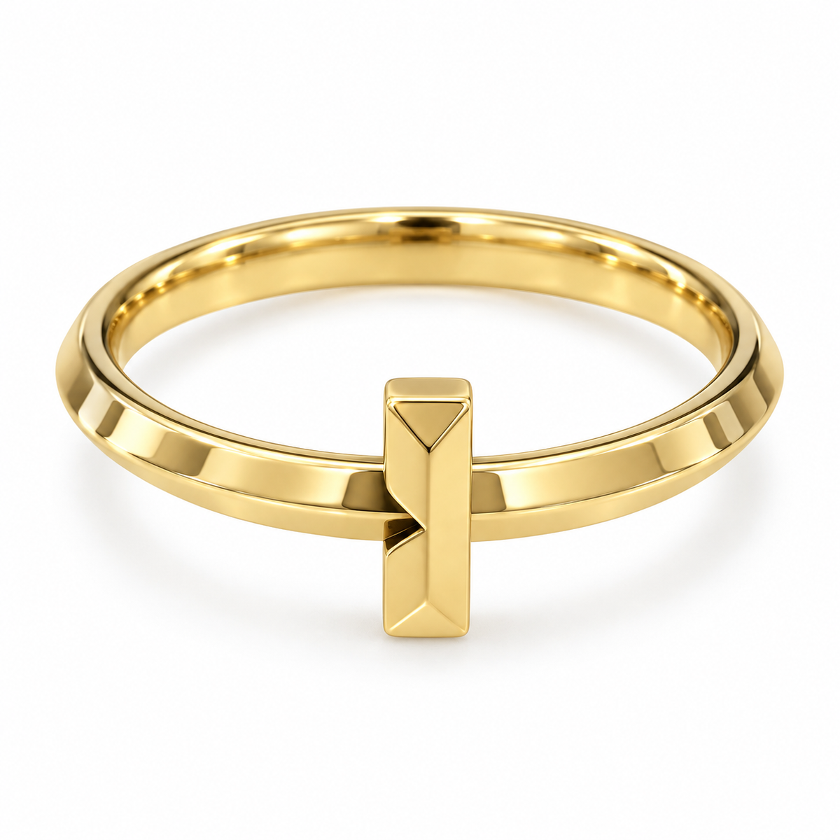 Without stone Link ring