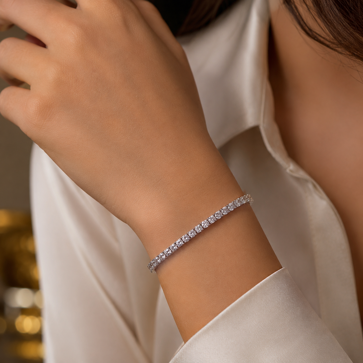 Classic Tennis Bracelet(2.5mm)