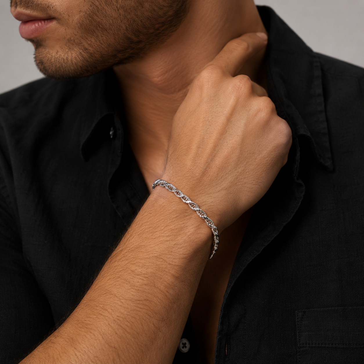 Silver 925 CORDA Chain bracelet