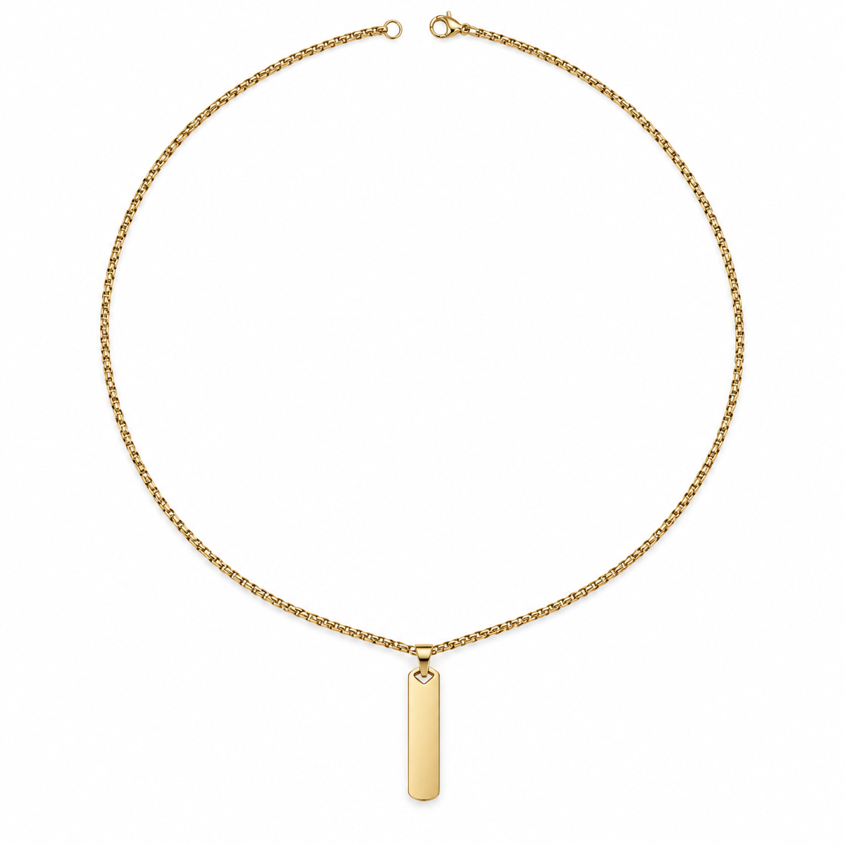 Minimal Bar Pendant Necklace (60cm)✨🔗