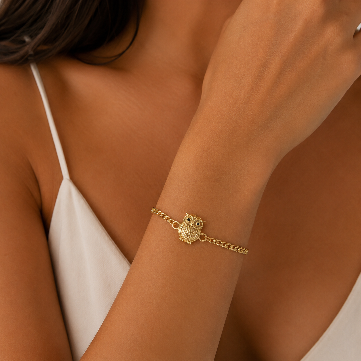 Owl Charm Bracelet