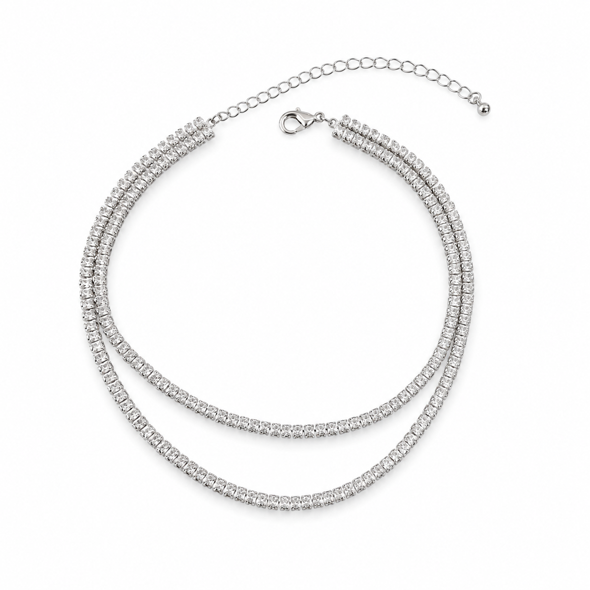 Double-Layer Tennis Anklet