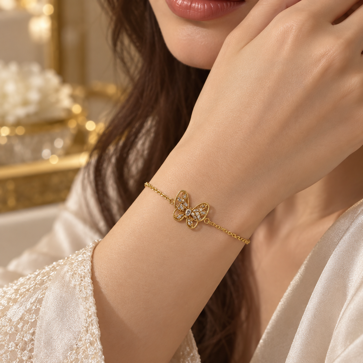 Golden Papillon Bracelet