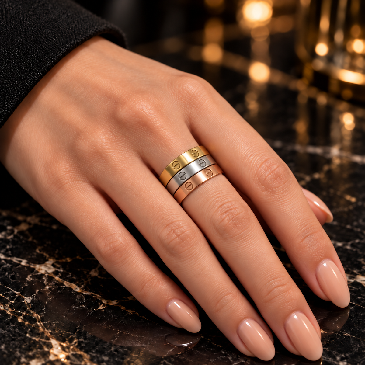 Seda Love Band – Trio Edition (Gold, Silver, Rose)