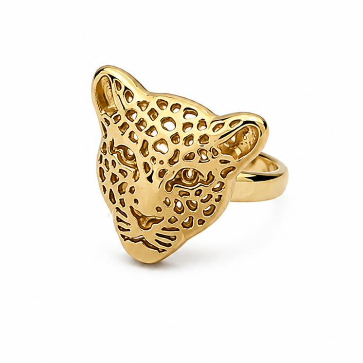 TIGER Wild Grace – Tiger Head Ring | Poshewix