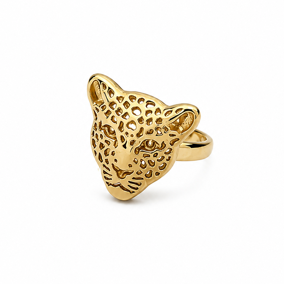 TIGER Wild Grace – Tiger Head Ring