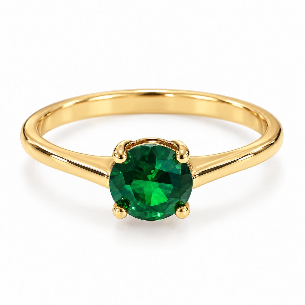 Aura solitaire Ring – Gold