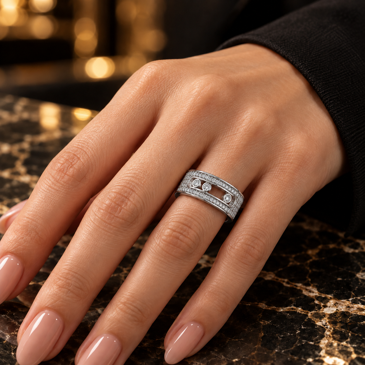 Messica Signature Pavé Ring