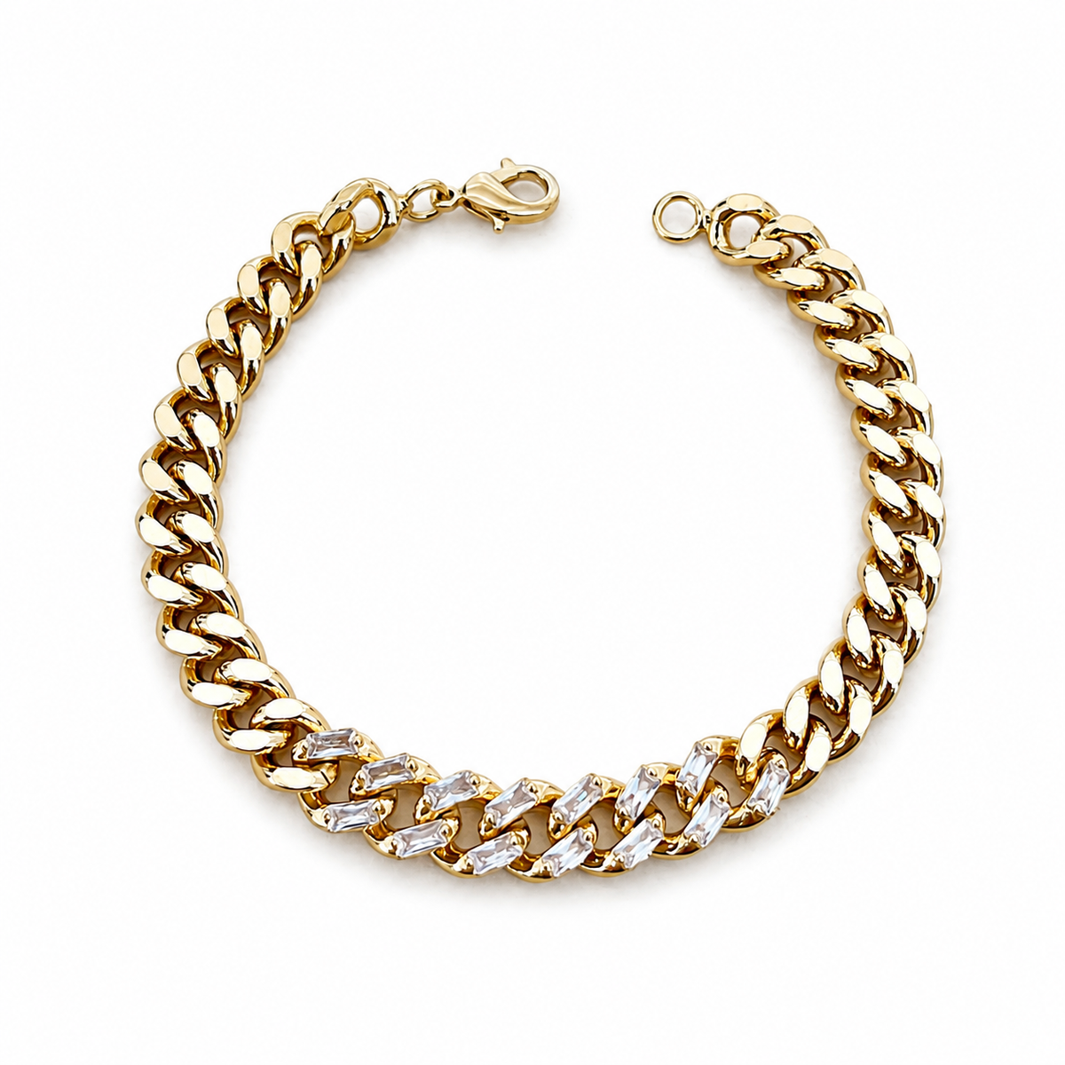 chain Bracelet with stones ✨