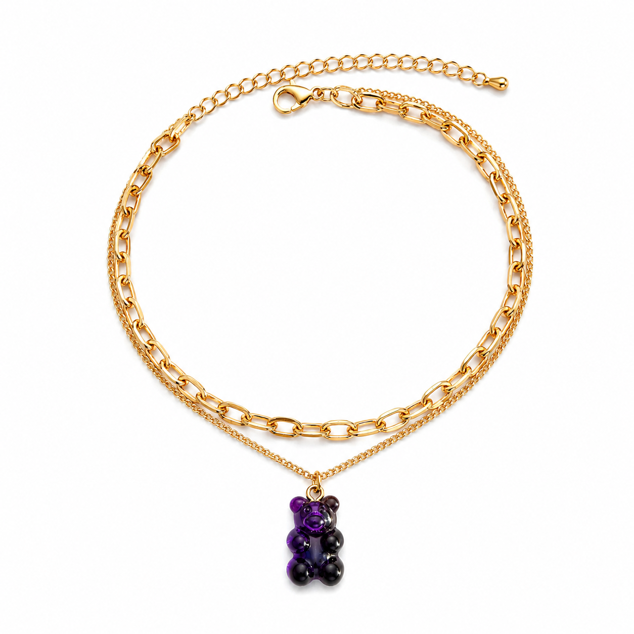 Gummy Bear Charm Anklet