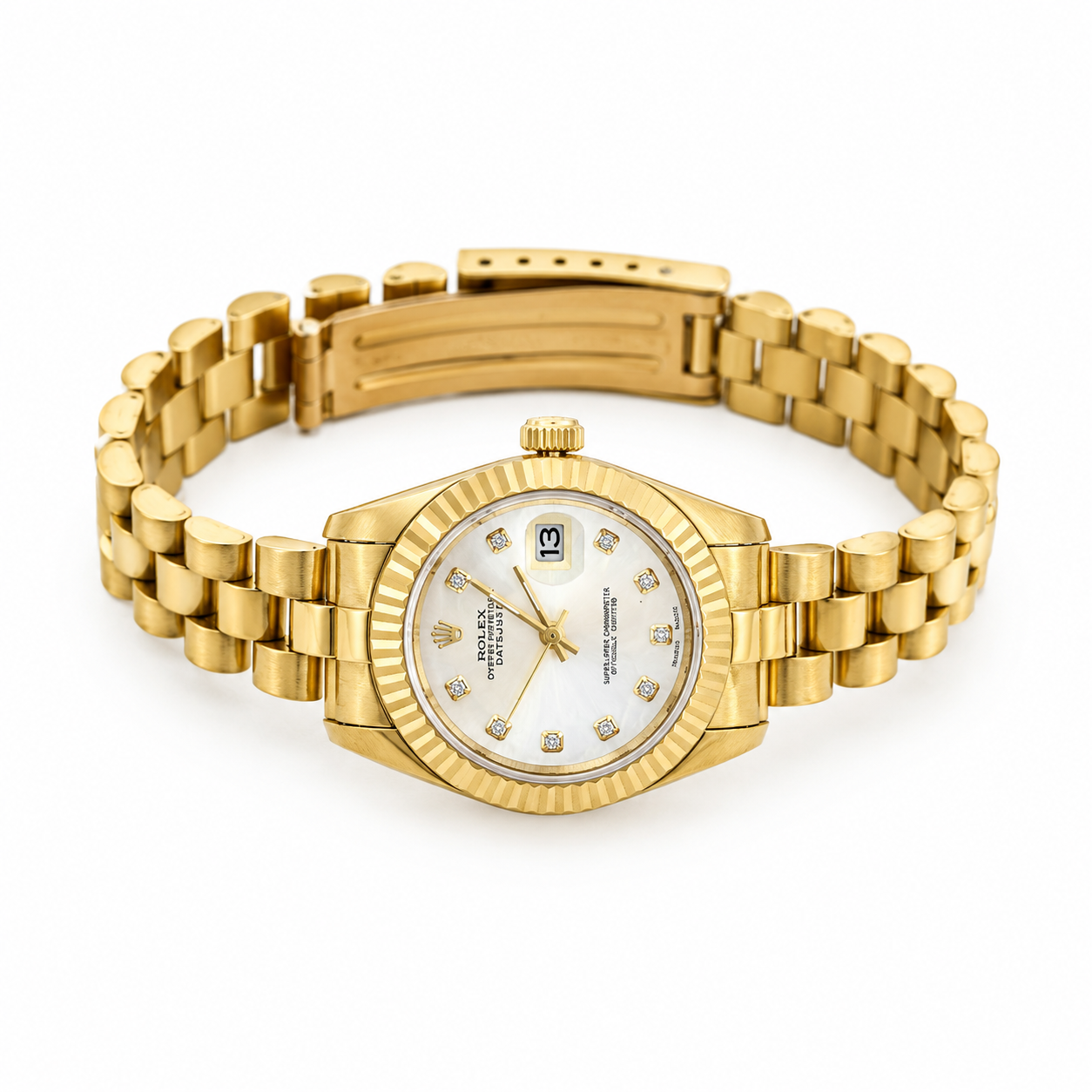 Luxe Gold Women’s Watch – Timeless Elegance(woman)